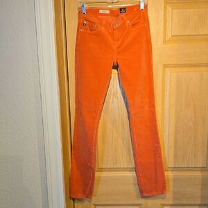 AG Adriano Goldschmied Orange Skinny Jeans